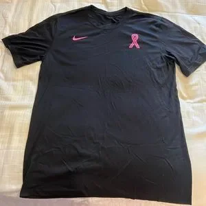 Nike Tops Wnba Nike Drifit Womens Large Breast Cancer Awareness Shirt Poshmark